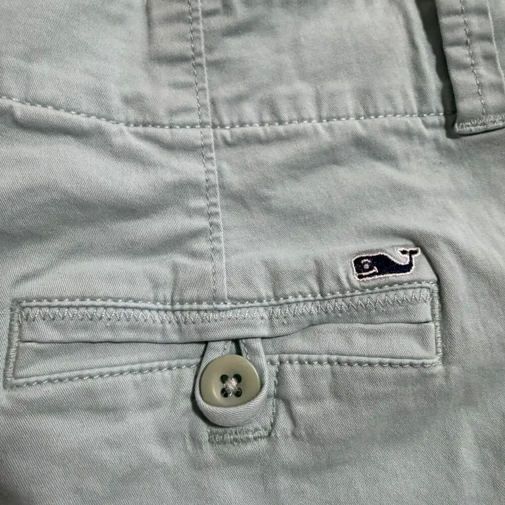 Vineyard Vines women's Everyday shorts Sea Swell Green sz 8 summer beach preppy